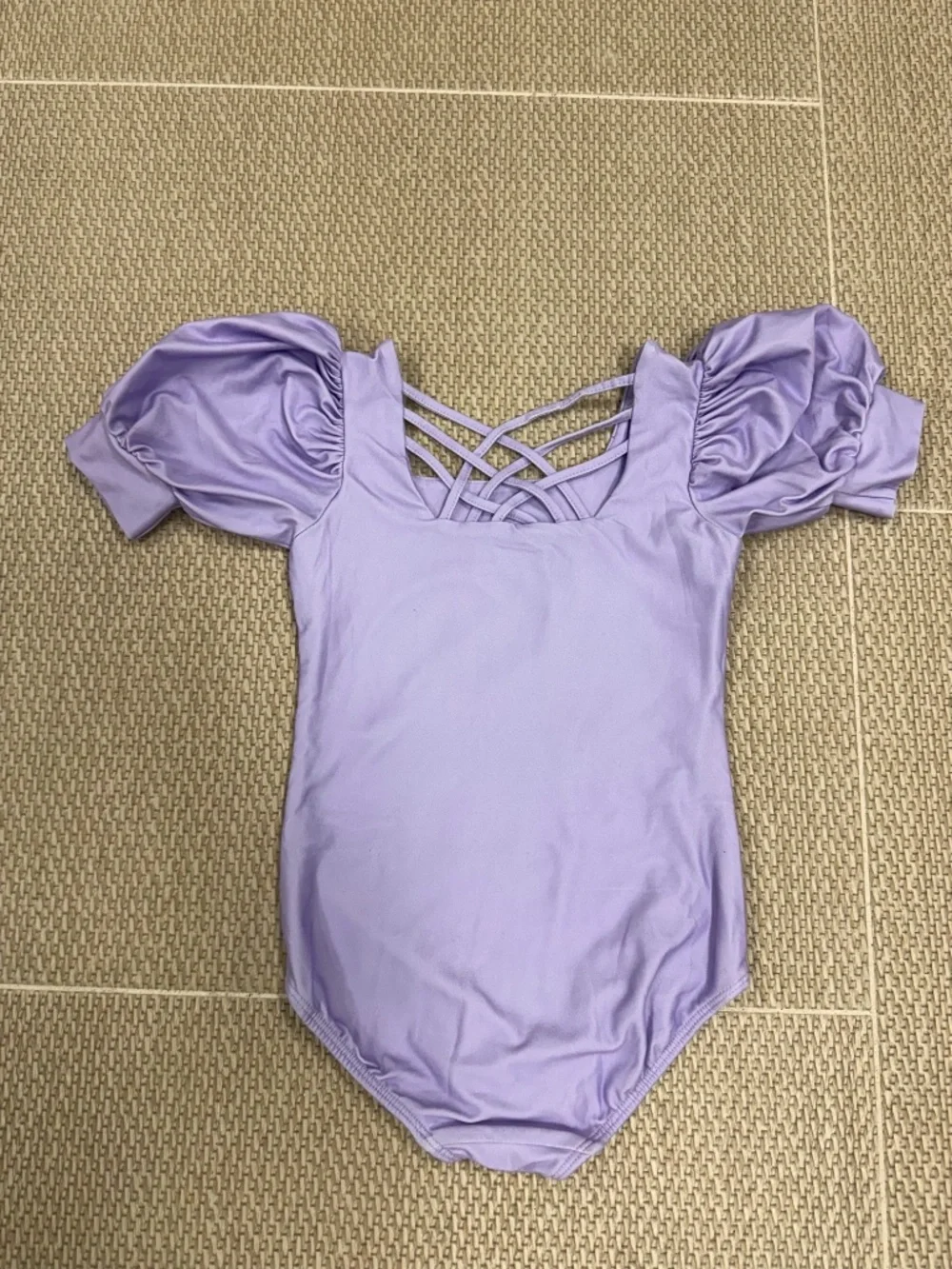 Cheeky Plum Puff Sleeve Leotard Bundle, 5t. Great condition.
